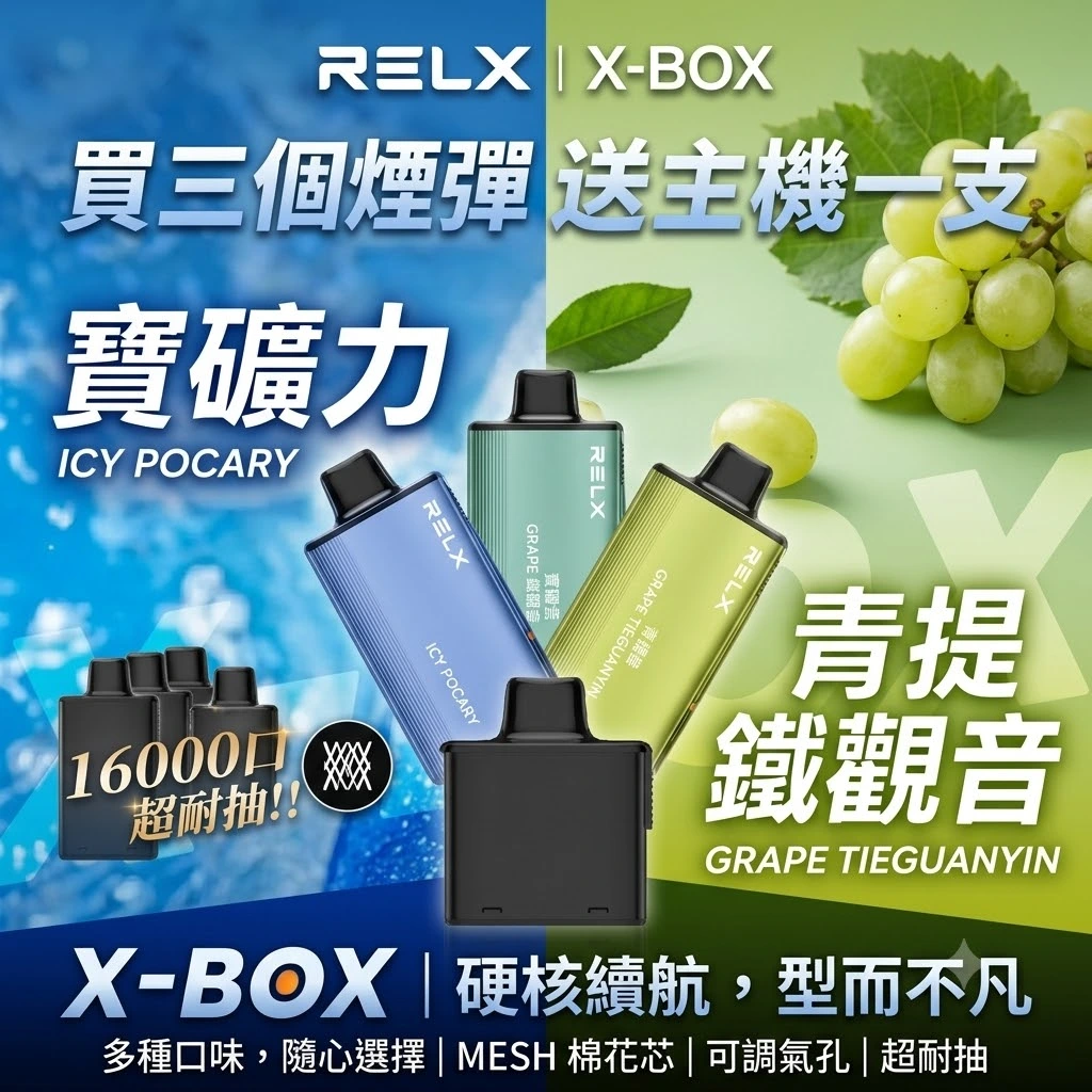 RELX Power Case X-BOX 16000
